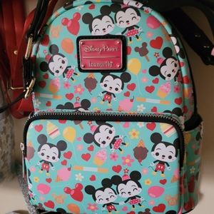 Mickey and Minnie snacks loungefly